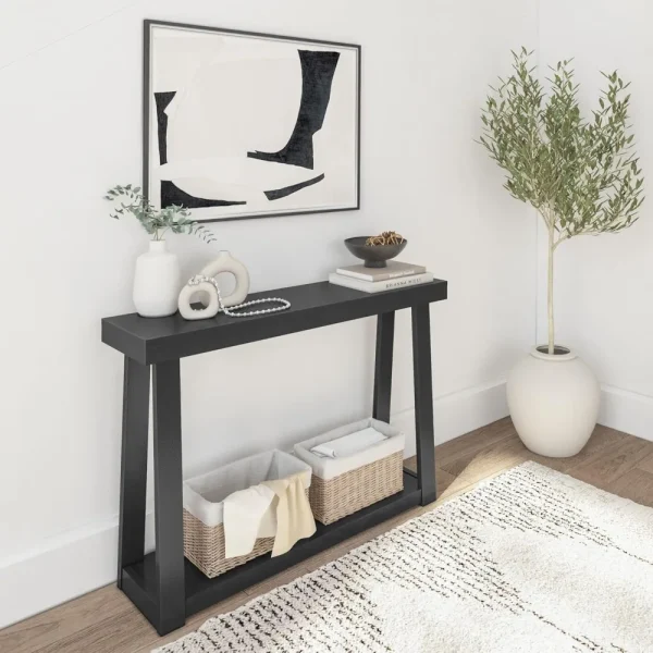 Solid Wood Entryway Table