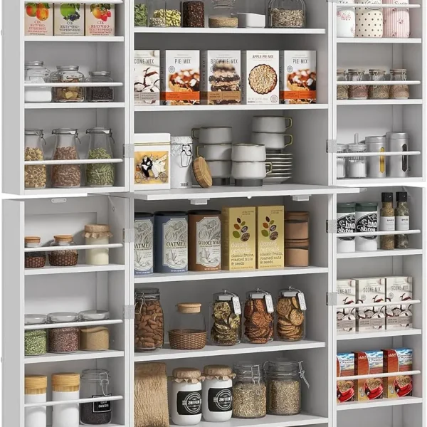 Freestanding Pantry Storage Cabinet